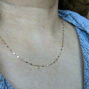 14K gold necklace